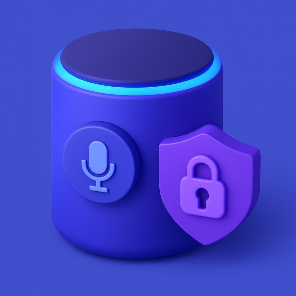 Smart speaker privacy concept